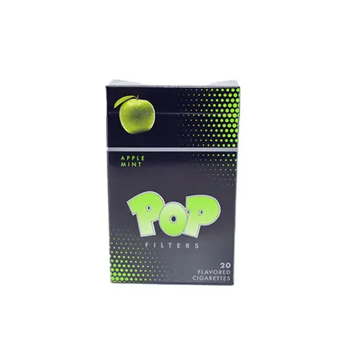 Pop-N-Smoke-Apple-Mint-Pack Pop N' Smoke | Apple | 10 Packs/carton - Image 1
