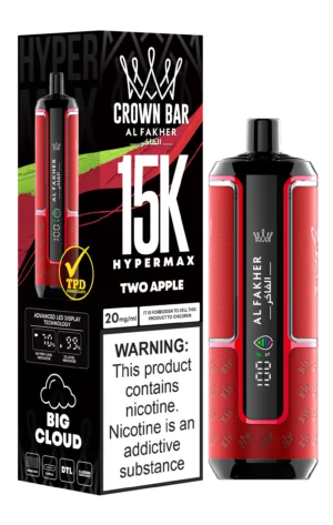 Al Fakher Crown Bar | 15000 | 5MG - Image 6
