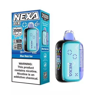 blue_razz_ice_nexa_pix_35k_disposable_1 Nexa PIX 30K 50MG - Image 1