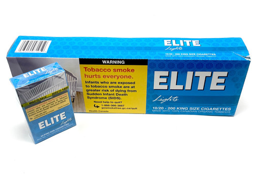 file Elite Lights | 10 Packs Per Carton | 200 Cigarettes - Image 1